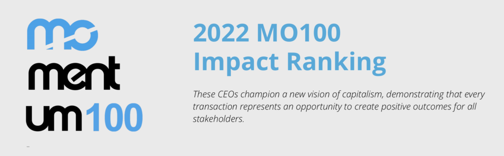 Vera Solutions' Co-Founder and CEO, Zak Kaufman recognized in Big Path Capital’s 2022 MO100 Top Impact CEO Ranking